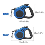 Durable and Retractable Pet Leashes, Various Sizes