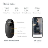 Foldable and Portable Electric Treadmill with Remote App