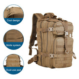 Rugged, Waterproof Military Tactical Backpack