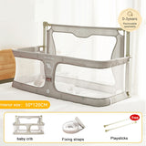 Lightweight and Easy to Install Baby Bedside Crib
