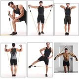 10LB-120LB Set of Resistance Bands for Workout/Fitness