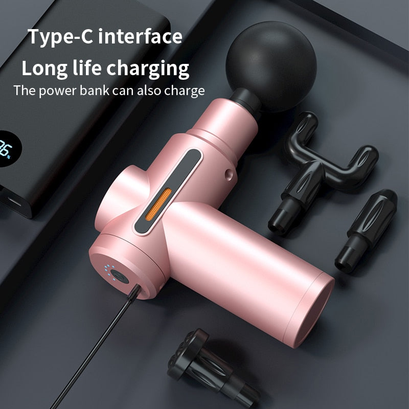 Portable Mini Electric Muscle Massage Gun