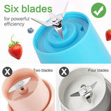 Handheld USB Rechargeable Electric Fruit Juicer/Blender