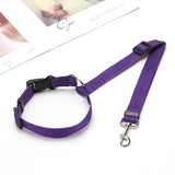 Adjustable 2 In 1 Pet Leash and Vehicle Harness