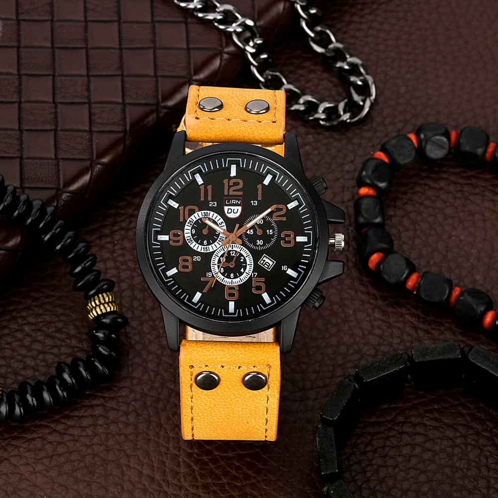 Father's Day-Men's Fashion Watch Set