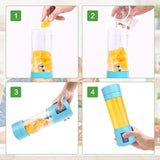 Handheld USB Rechargeable Electric Fruit Juicer/Blender