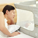 Lightweight and Easy to Install Baby Bedside Crib