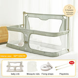 Lightweight and Easy to Install Baby Bedside Crib