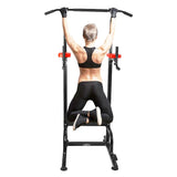 Multi-Funtional Fitness Training Equipment-Power Tower Dip Station with Pull Up and Push Up Bars