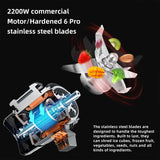 Programmable Professional Kitchen Blender