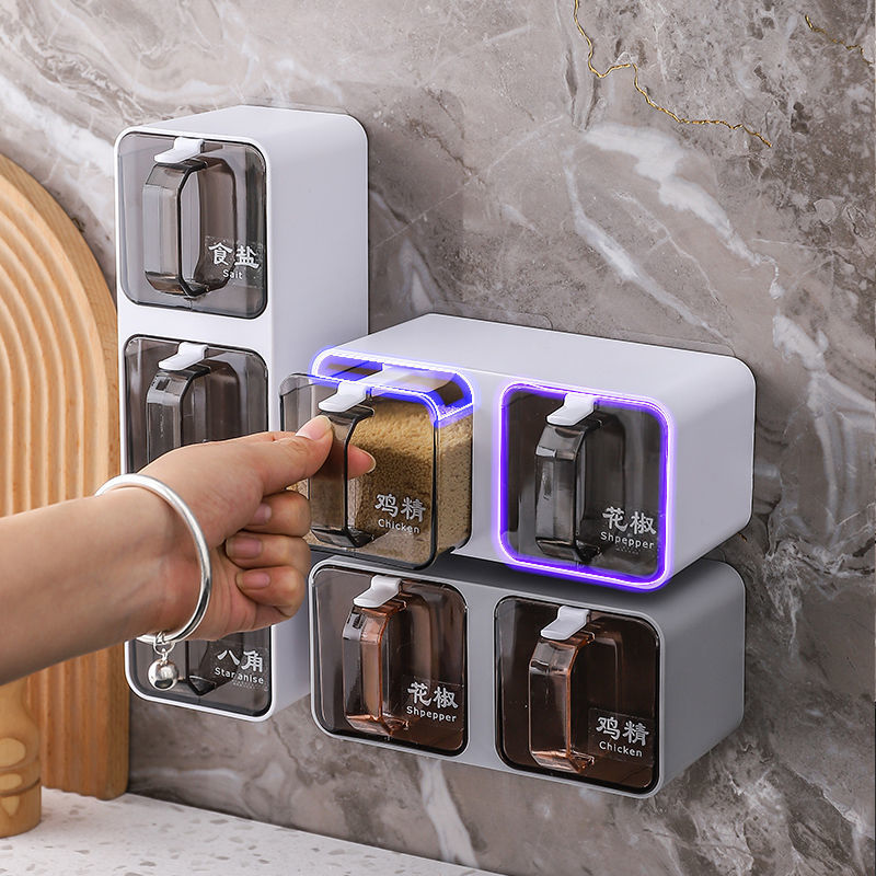 Wall Hanging Spice Boxes/Kitchen Seasoning Containers
