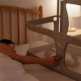 Lightweight and Easy to Install Baby Bedside Crib
