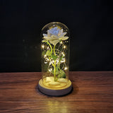 Valentine's Day-Encased Rose with LED light-Various Colors