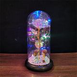 Valentine's Day-Encased Rose with LED light-Various Colors