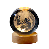 Christmas/Birthday Gift-3D Glowing Planetary Crystal Ball/Globe