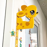 Removeable 3D Cartoon Children's Height Wall Stickers