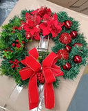 Christmas-Gorgeous Red Christmas Wreath/Decorations