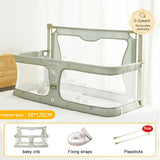 Lightweight and Easy to Install Baby Bedside Crib