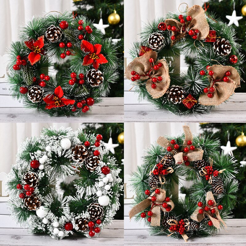 Christmas-Gorgeous Red Christmas Wreath/Decorations