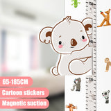 Removeable 3D Cartoon Children's Height Wall Stickers