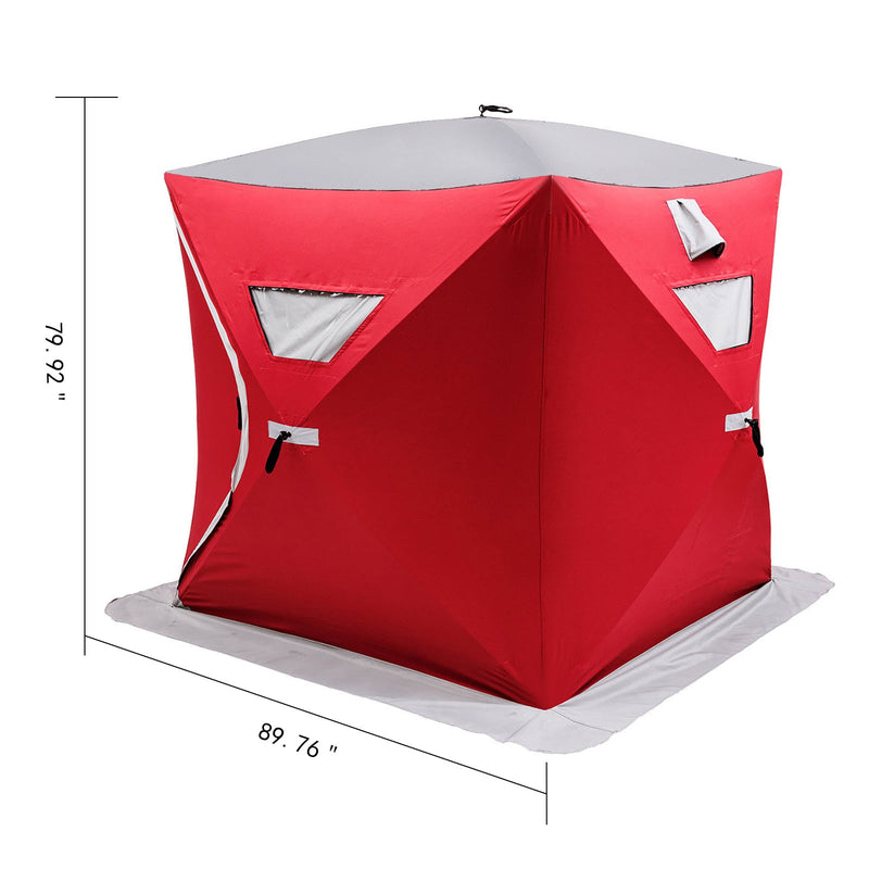 Windproof and Waterproof Ice Fishing and Camping Tent