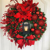 Christmas-Gorgeous Red Christmas Wreath/Decorations