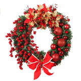 Christmas-Gorgeous Red Christmas Wreath/Decorations