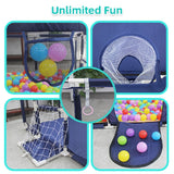 Children's Indoor Playpen with Basketball Frame