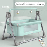 Portable and Multi-Functional Infant Electric Cradle Bed