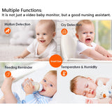 Wireless Baby Monitor and Security Video Camera with Voice Capability, Night Vision and Vital Health Detection