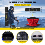 Windproof and Waterproof Ice Fishing and Camping Tent