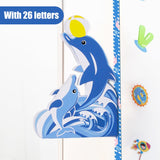 Removeable 3D Cartoon Children's Height Wall Stickers