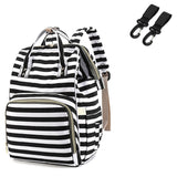 Large Multi-Funtional Travel Diaper Bag-Waterproof with USB charger