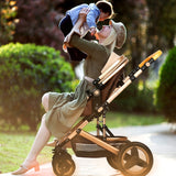 5 In I Luxury Baby Stroller with Carriage and Car Seat Travel System